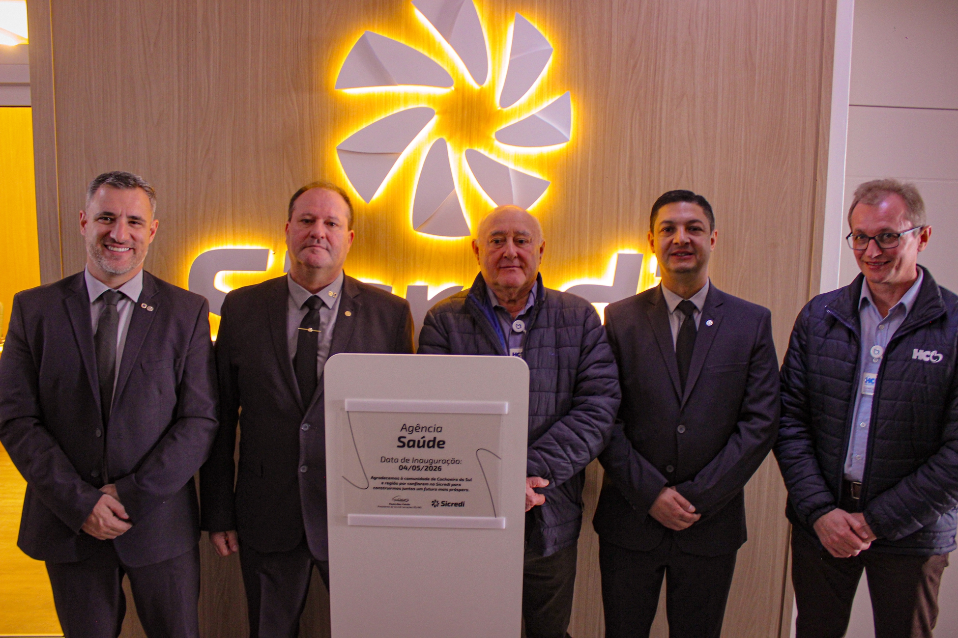 Sicredi Gerações RS MG inaugura agência no  Hospital de Caridade e Beneficência de Cachoeira do Sul